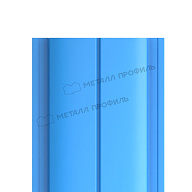 Штакетник металлический МЕТАЛЛ ПРОФИЛЬ ELLIPSE-T 19х126 NormanMP (ПЭ-01-5015-0.5)